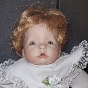 Baby Doll Collectors White Dress